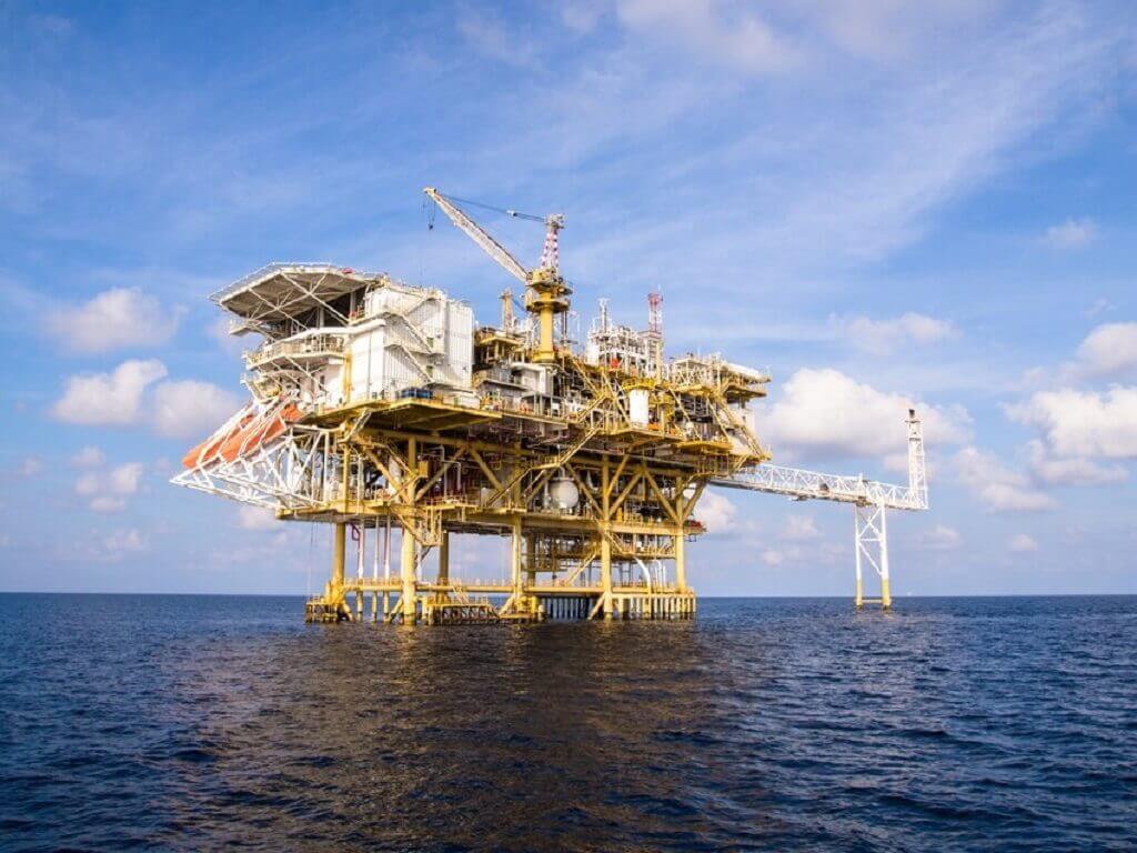 offshore production platform sea oil gas production image